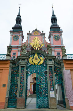 Rich Swieta Lipka church in east Poland