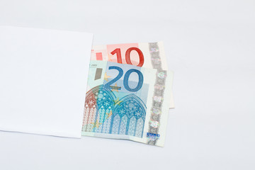 Money in the paper package