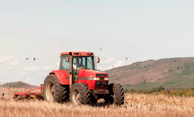 Obraz premium Agricultural machinery