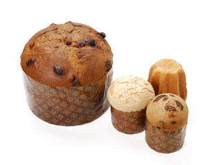 Fresco panetone,pan de navidad.