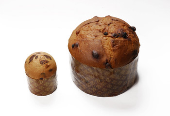 Fresco panetone,pan de navidad.