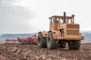 Fototapeta premium Agricultural machinery