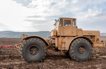 Obraz premium Agricultural machinery