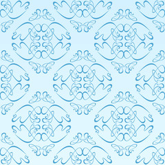 Seamless walpaper ornament