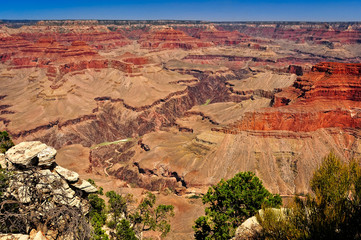 Grand canyon national park landscape view