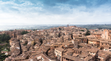 Fototapeta na wymiar Siena, Toskania, Włochy