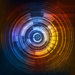 modern technology style background, eps10 layered vector file