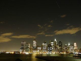 Fototapeta premium manhattan at night