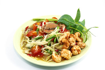 Green papaya salad
