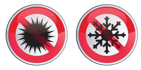 panneau isolation thermique - chaleur / froid - soleil - gel