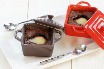 duo de moelleux au chocolat poire 1