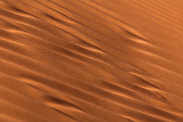 Sand art, desert