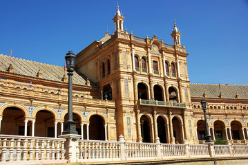 Plaza of Spain in Sevilla