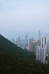 Fototapeta premium smog city