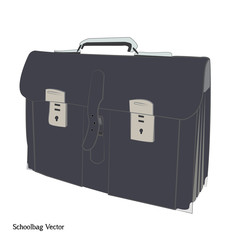 Schoolbag backpack vector