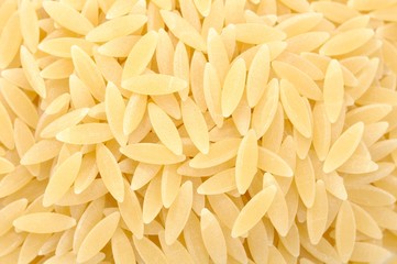 Orzo (Risoni) Pasta Close-Up