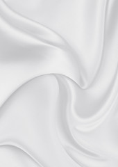 Smooth elegant white silk can use as fine background