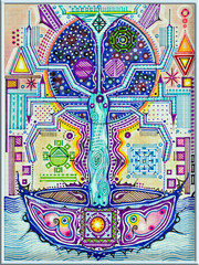Abstract talisman © Rosario Rizzo