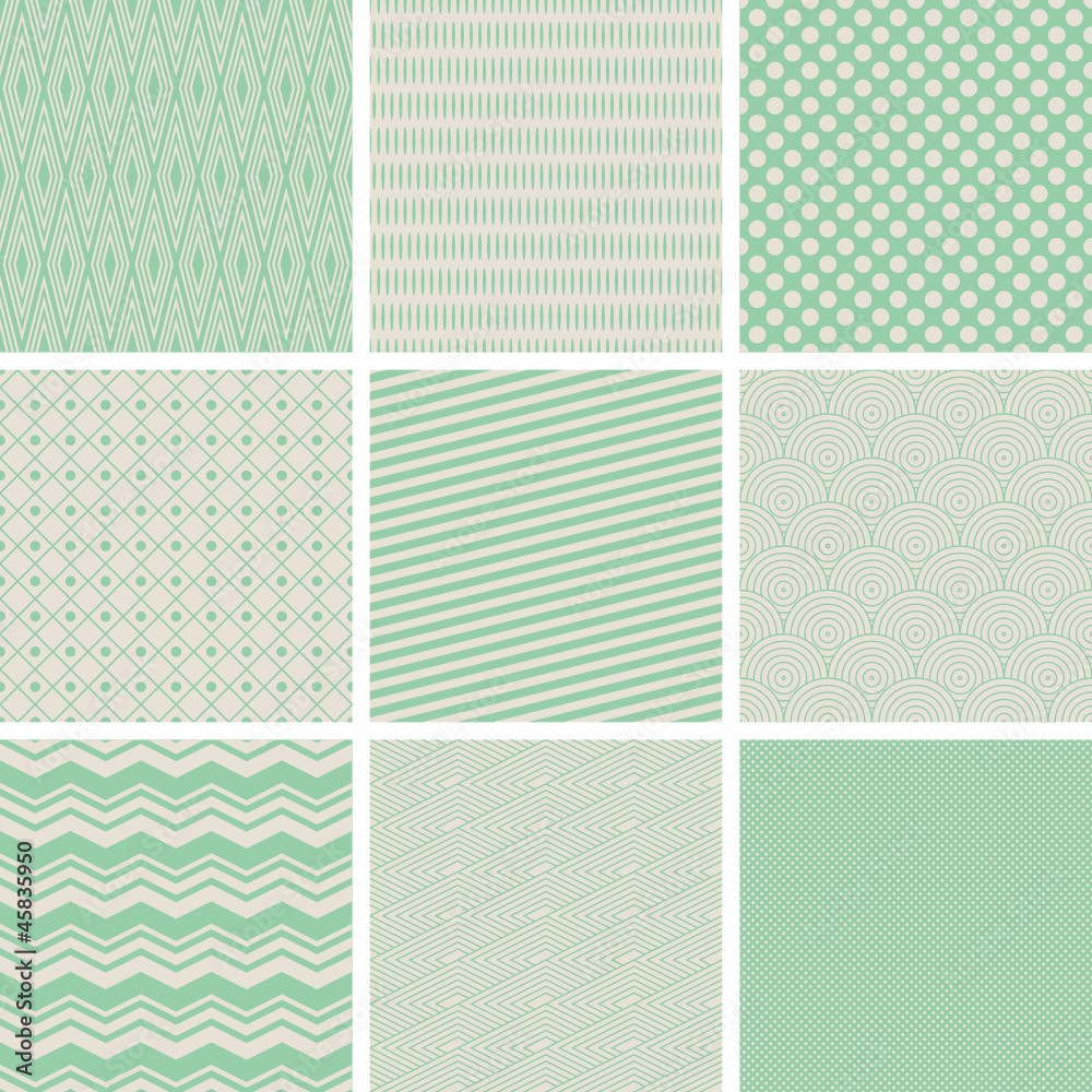 Poster seamless patterns