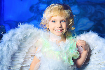 curly angel