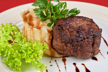Fried steaks