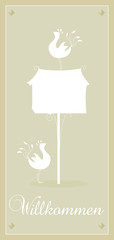 willkommen