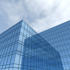 Wolkenkratzer aus der Froschperspektive