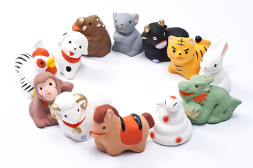 十二支の正月イメージ