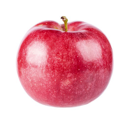 Red apple isolated on white background