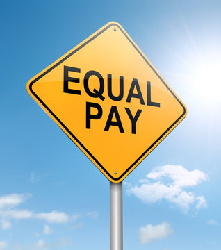 Equal pay concept.