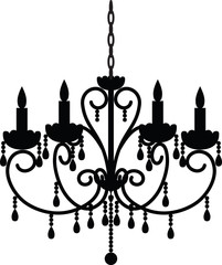 antique chandelier