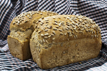 Spelt Bread with sunflower seeds