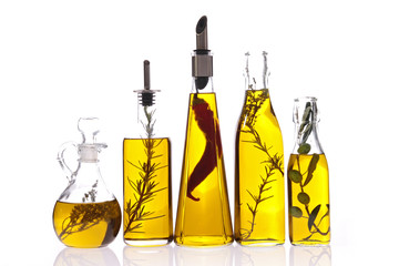 Image of cooking oil printed on Printed Glass Splashbacks