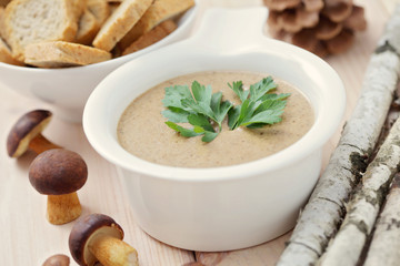 mushroom cream
