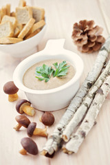 mushroom cream