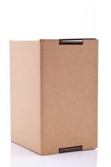 brown cardboard box