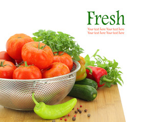 Fresh vegetables