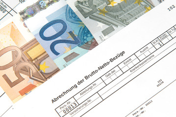 Brutto-Netto-Bezüge - Lohn- und Gehaltsabrechnung
