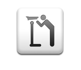 Boton cuadrado blanco simbolo mirador