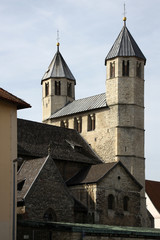 Fototapeta na wymiar Stiftskirche Bad Gandersheim