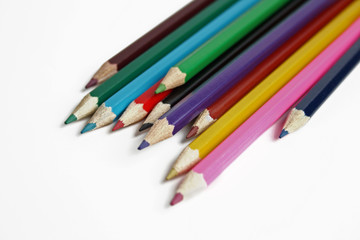 Coloured pencils