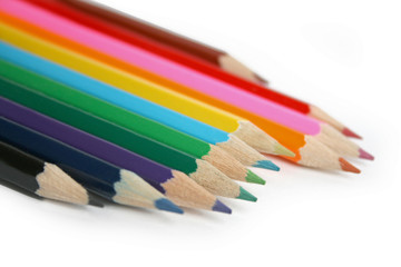 Coloured pencils