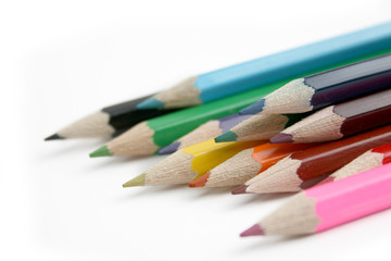 Coloured pencils