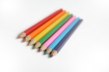 Coloured pencils