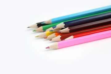 Coloured pencils