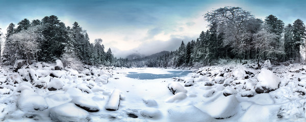 Frillensee im Winter