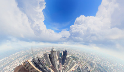 image of a modern city