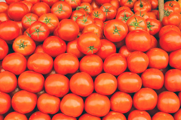 A pile of tomatoes