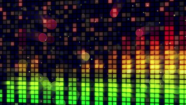 sound level meter equalizer loopable background