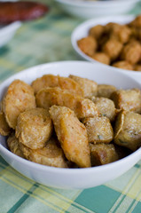 Fried fish and shrimp ball